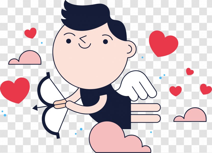 Love Cupid Illustration - Cartoon Transparent PNG