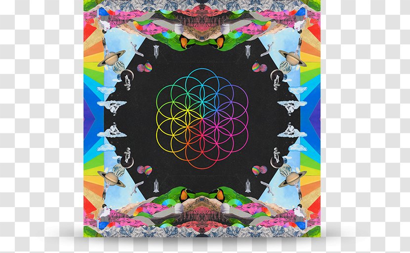 A Head Full Of Dreams Coldplay Art Graphic Design Compact Disc - Logo Transparent PNG