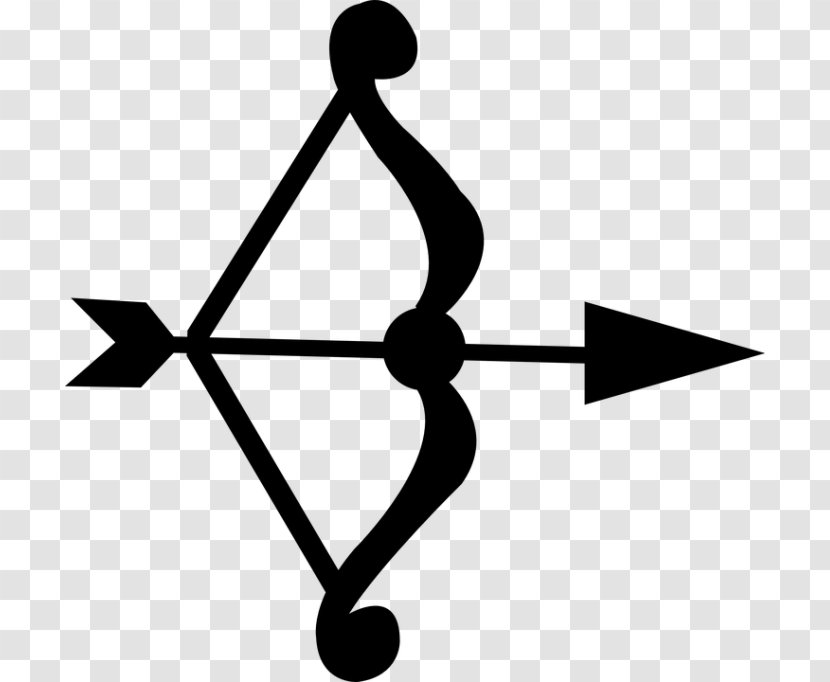 Bow And Arrow - Symbol Bullseye Transparent PNG