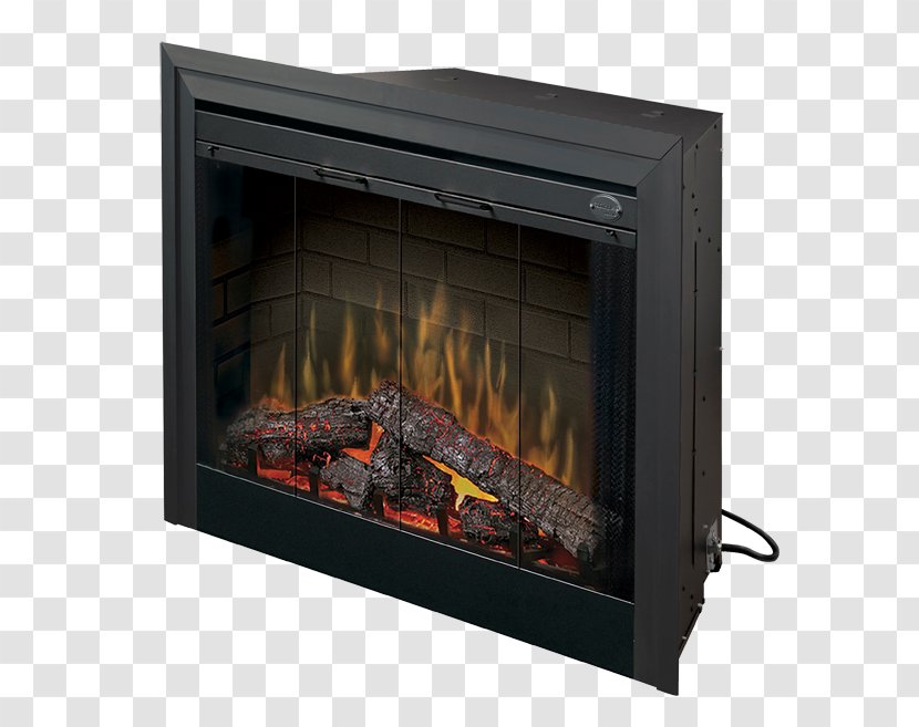 Electric Fireplace Firebox Insert GlenDimplex - Dining Room - Wood Timber Transparent PNG