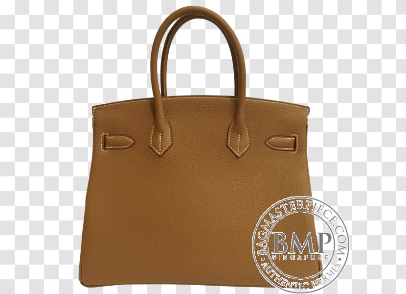 Tote Bag Leather Brown Caramel Color Transparent PNG
