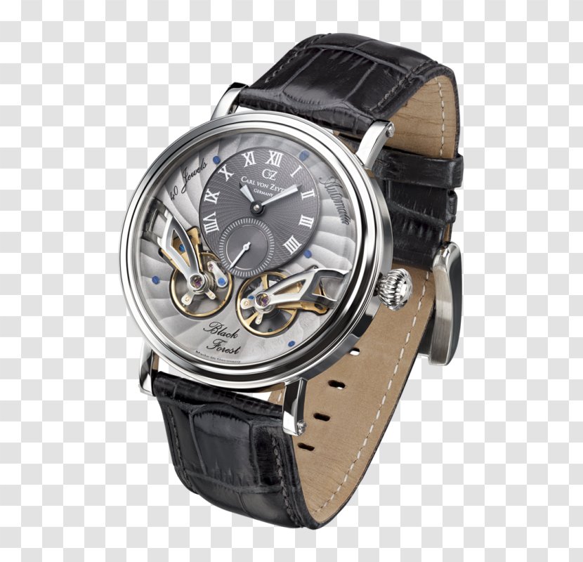 Black Forest Automatic Watch Rolex Milgauss Clock - Strap Transparent PNG