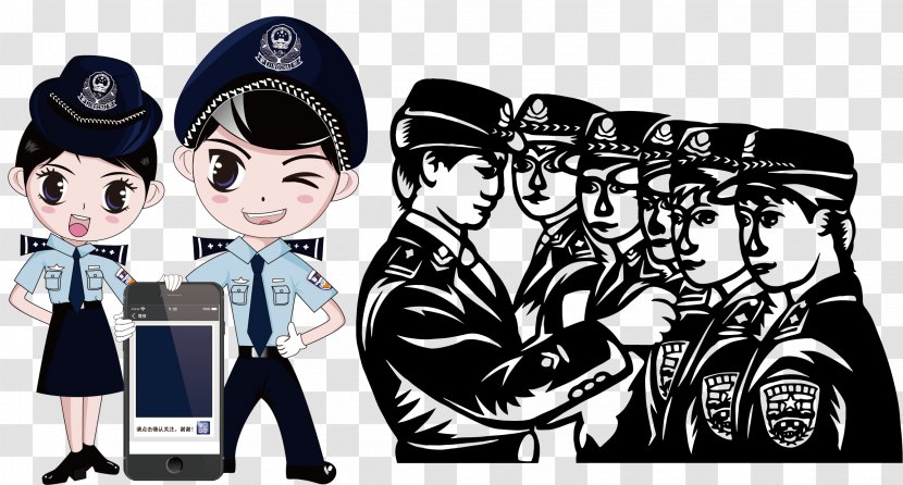 Cartoon Police Officer Download - Comics - Alarm Effects Transparent PNG