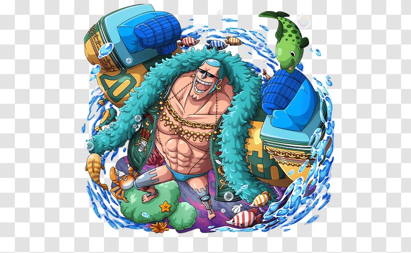 Franky One Piece Treasure Cruise Monkey D. Luffy Tony Chopper - Watercolor Transparent PNG