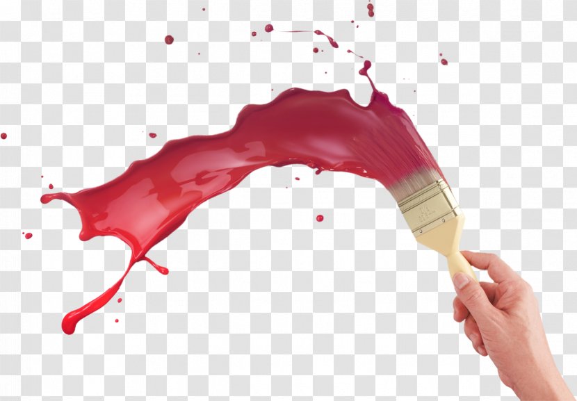 Watercolor Painting Graphic Design - Red Transparent PNG