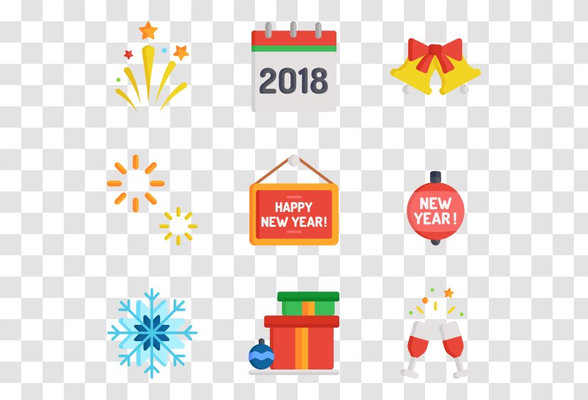 New Year Party Clip Art - Logo - Ingot Vector Transparent PNG