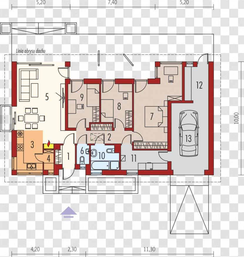Floor Plan Economics House Transparent PNG