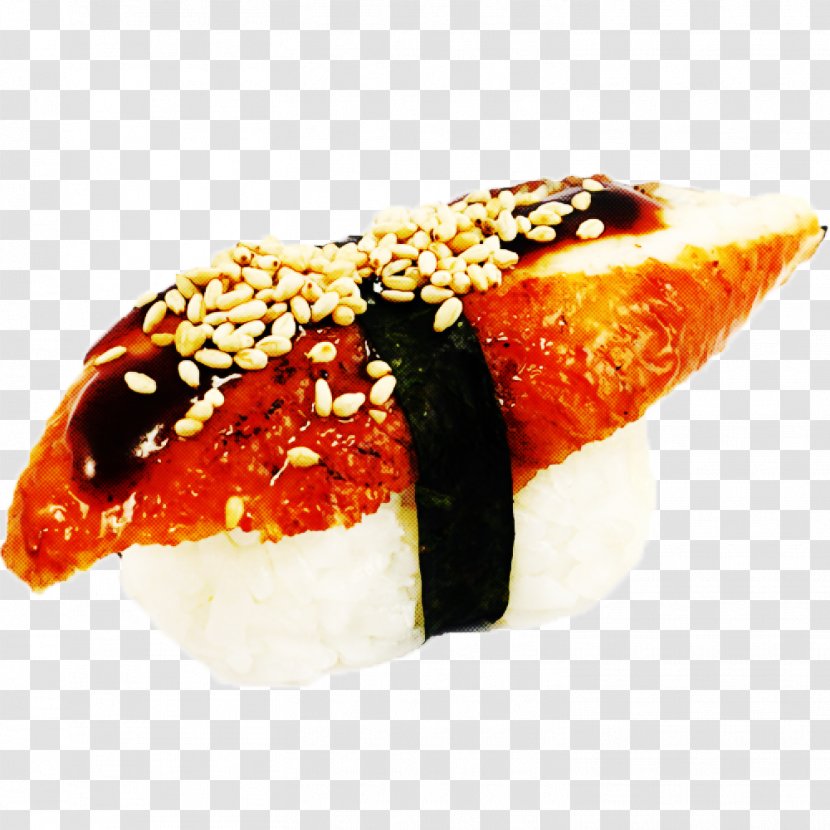 Sushi - Dish - Eel Japanese Cuisine Transparent PNG