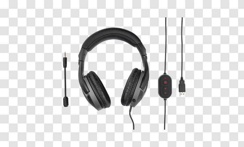 Headphones Headset Product Design Audio - Cartoon - Laptop Pc Gaming Transparent PNG