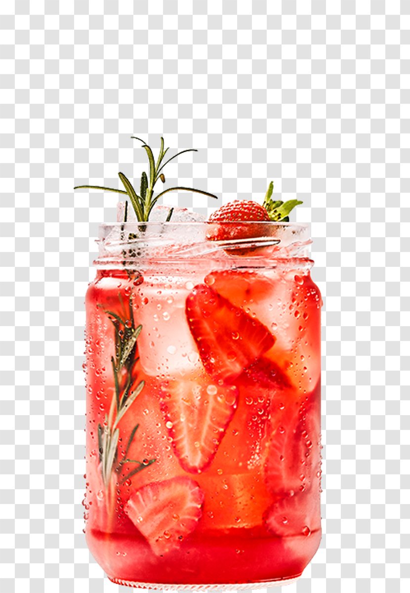 Cocktail Garnish Wine Sea Breeze Punch - Drink Transparent PNG