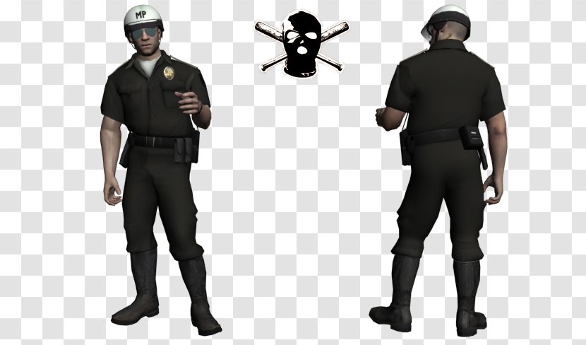 Profession Uniform Security - Costume - Garry's Mod Transparent PNG
