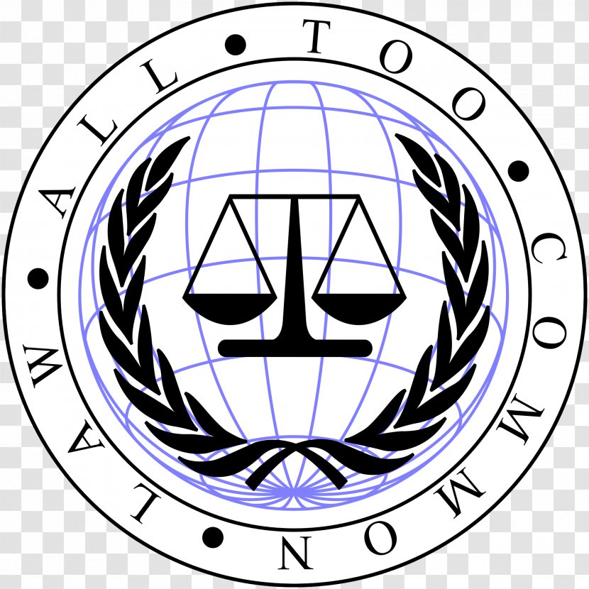 Rome Statute Of The International Criminal Court Law Lawyer - Black And White Transparent PNG