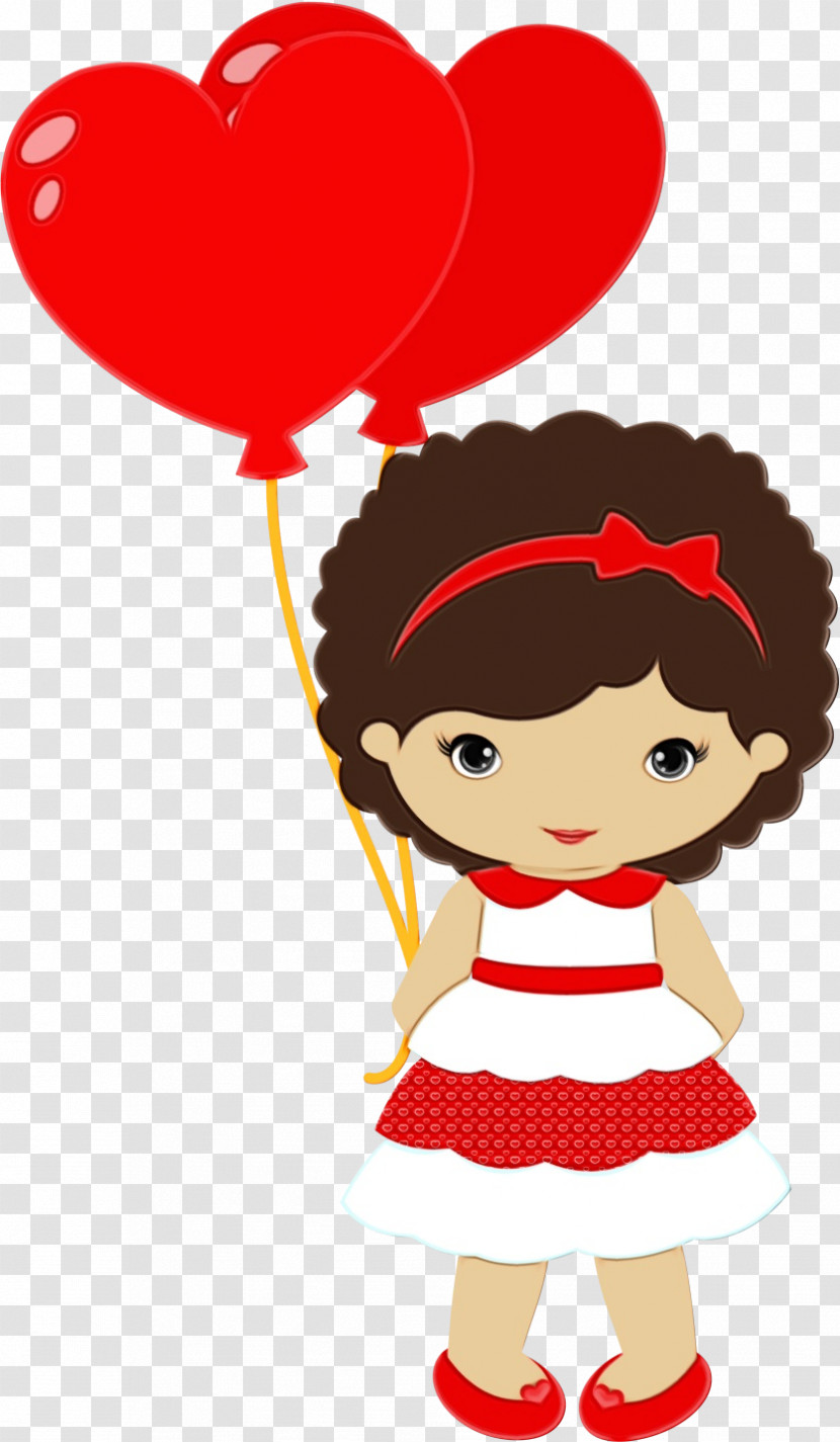 Cartoon Drawing Doll Brown Hair Cabelo Cacheado Transparent PNG