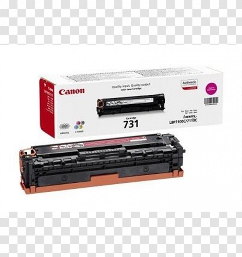 Toner Cartridge Ink Canon Printer - Magenta Transparent PNG