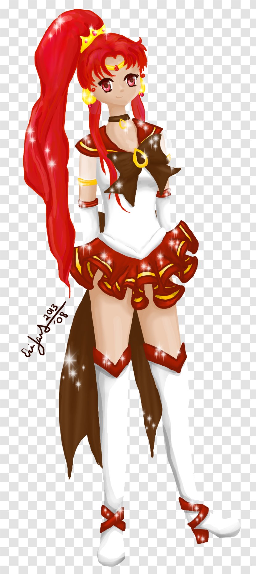 Queen Beryl ChibiChibi Sailor Moon Fan Art - Cartoon - Flower Transparent PNG