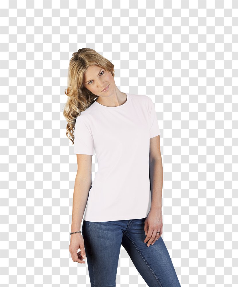 T-shirt We Are Casual By Promodoro Sleeve Textile Printing - Arm - Pink Chalk Transparent PNG