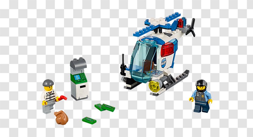 LEGO 10720 Juniors Police Helicopter Chase Toy Lego City Amazon.com - Canada Transparent PNG
