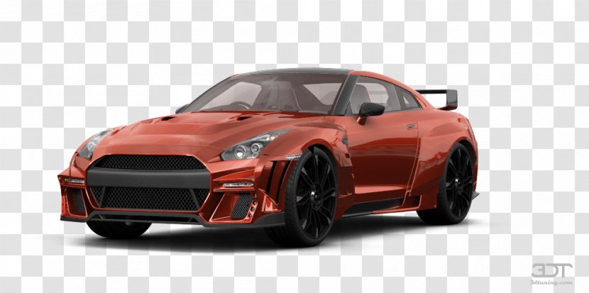 Nissan GT-R Car Grand Tourer Coupé - Auto Racing Transparent PNG