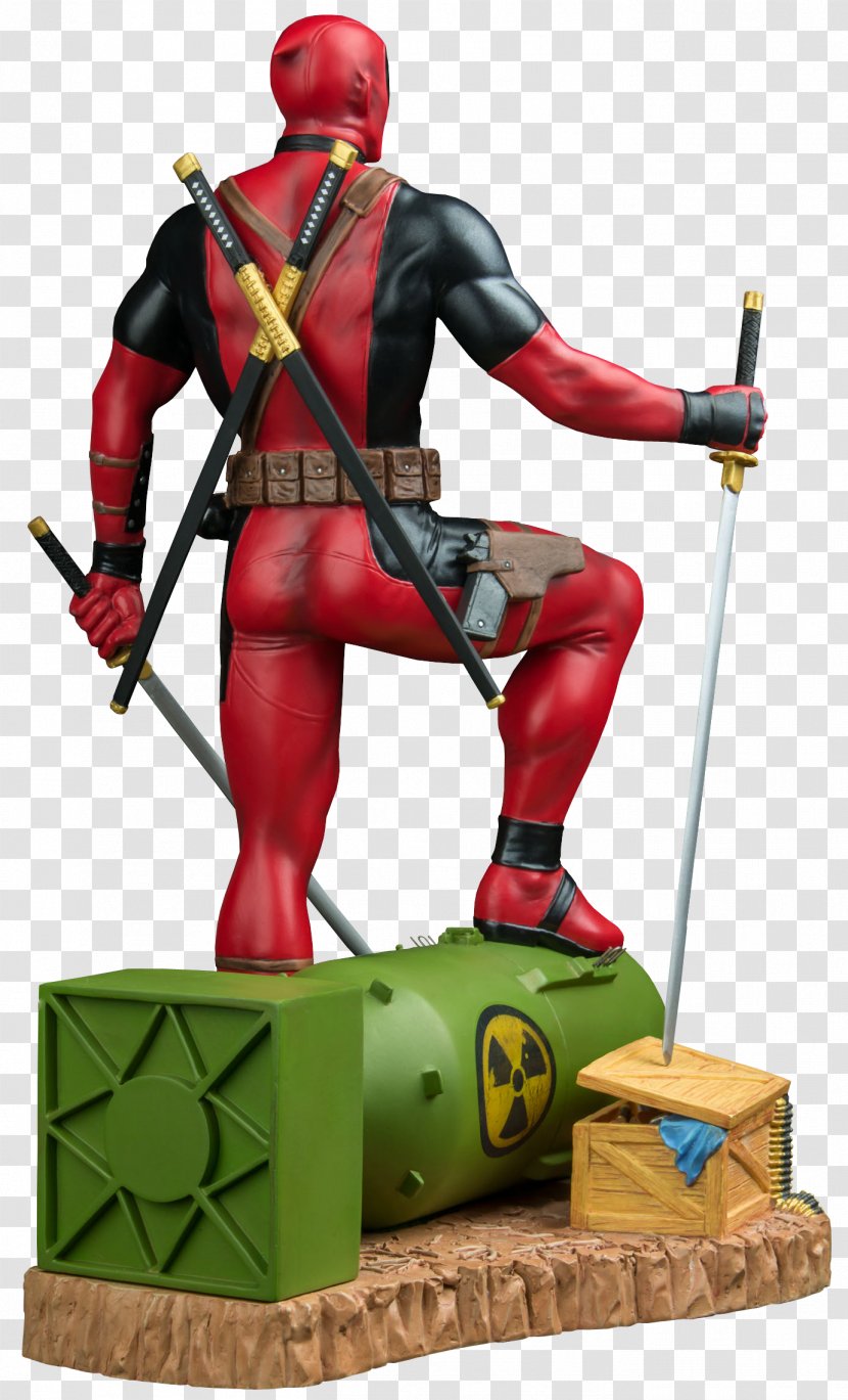 Deadpool Nuclear Weapon Figurine Statue Bomb - Action Toy Figures - Chimichanga Transparent PNG
