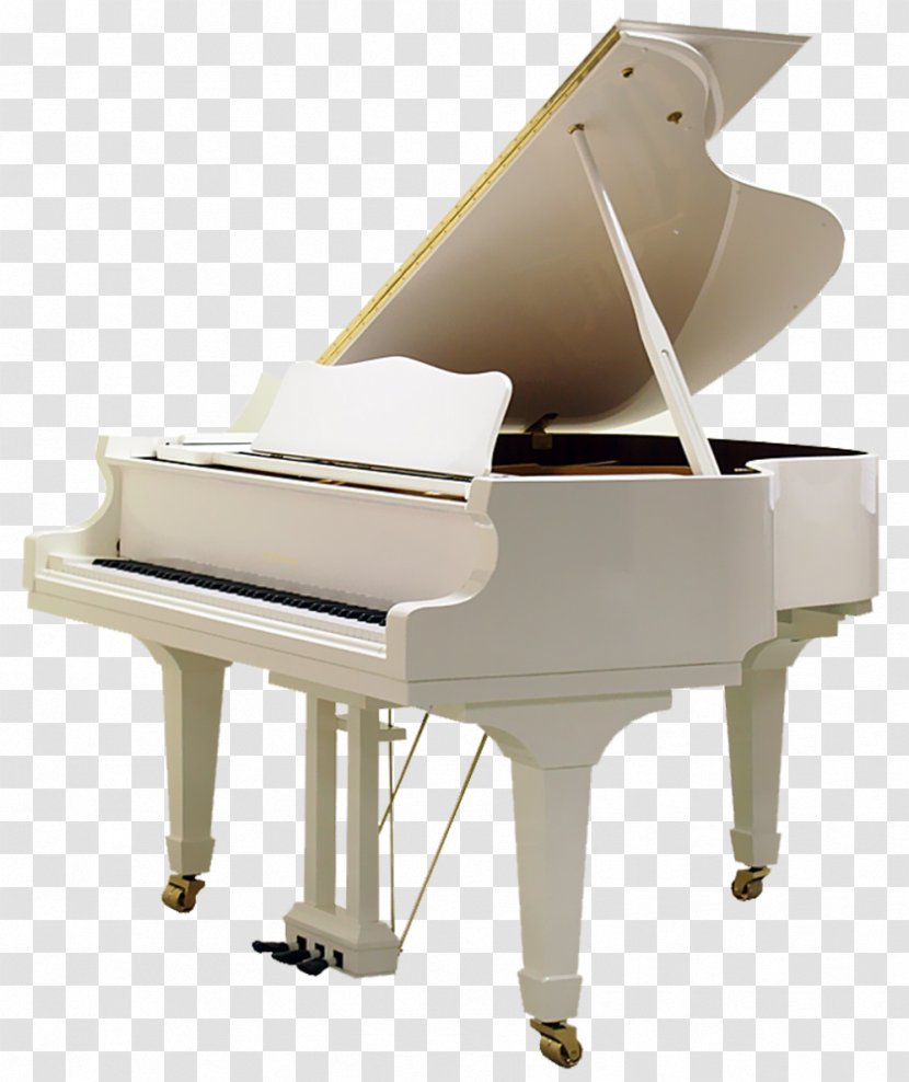 Grand Piano C. Bechstein Upright Guangzhou Pearl River - Silhouette Transparent PNG