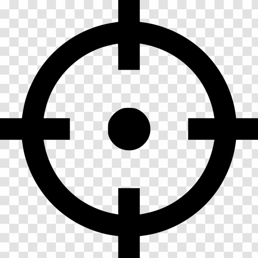 Cross Symbol - Reticle Transparent PNG