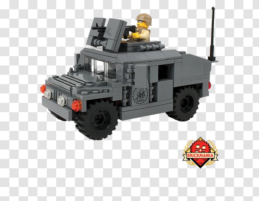 Armored Car Humvee Toy Motor Vehicle - Lego Group Transparent PNG