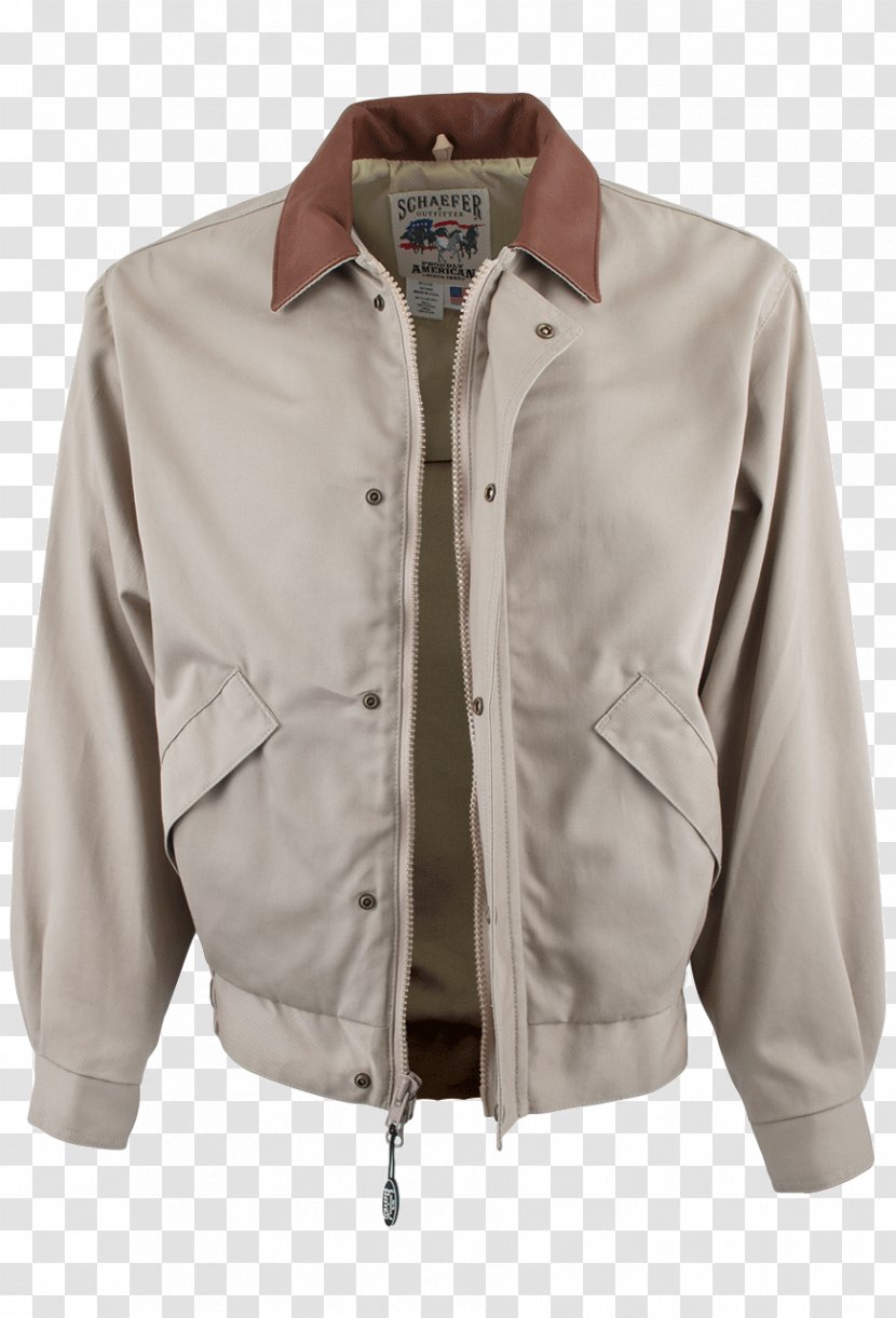 Jacket Pinto Ranch Sleeve Button Beige Transparent PNG