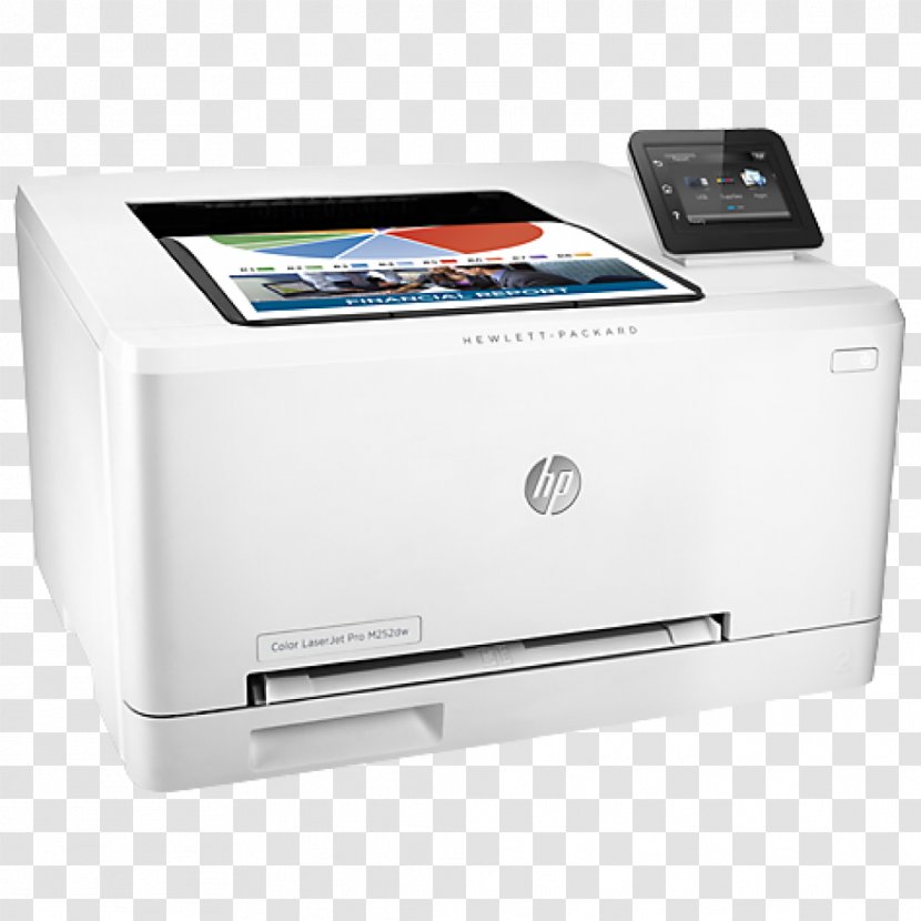 Hewlett-Packard Printer HP LaserJet Color Printing - Peripheral Transparent PNG