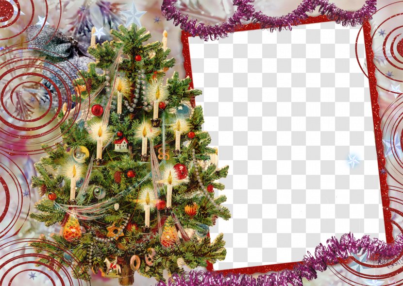 Christmas Tree Gift Decoration - Artificial - Frame Graphic Design Image Transparent PNG