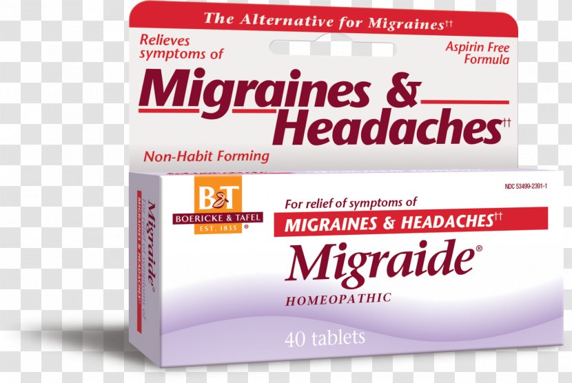 Migraine Headache Homeopathy Sinus Infection Sublingual Administration - Tablet Transparent PNG