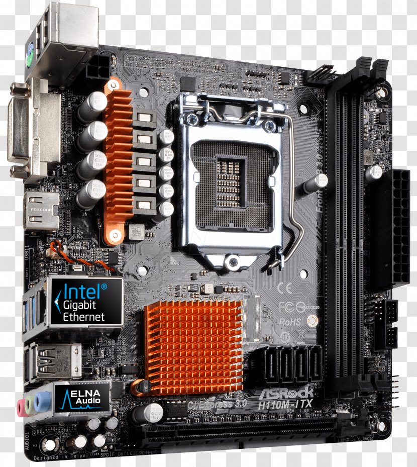 Computer Cases & Housings Intel Mini-ITX Motherboard LGA 1151 Transparent PNG