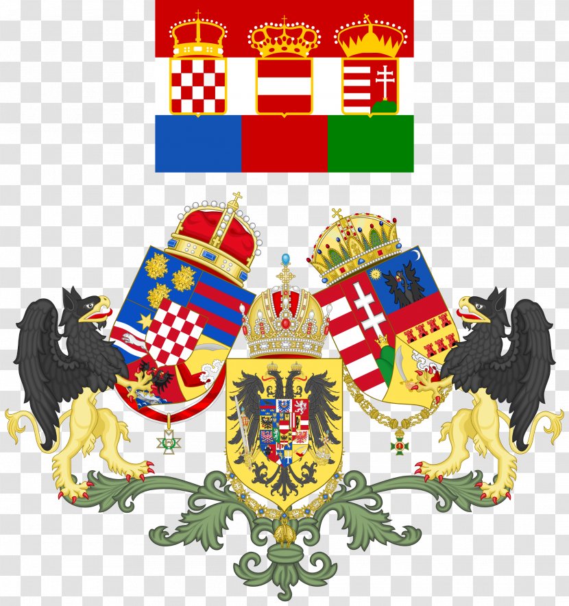 Austria-Hungary Austrian Empire Holy Roman Austro-Hungarian Compromise Of 1867 - Coat Arms Austria Transparent PNG