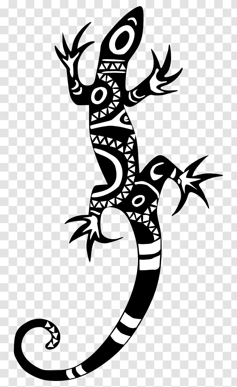 Lizard Polynesia Gecko Reptile Lepidodactylus Lugubris - Tattoo Image Transparent PNG