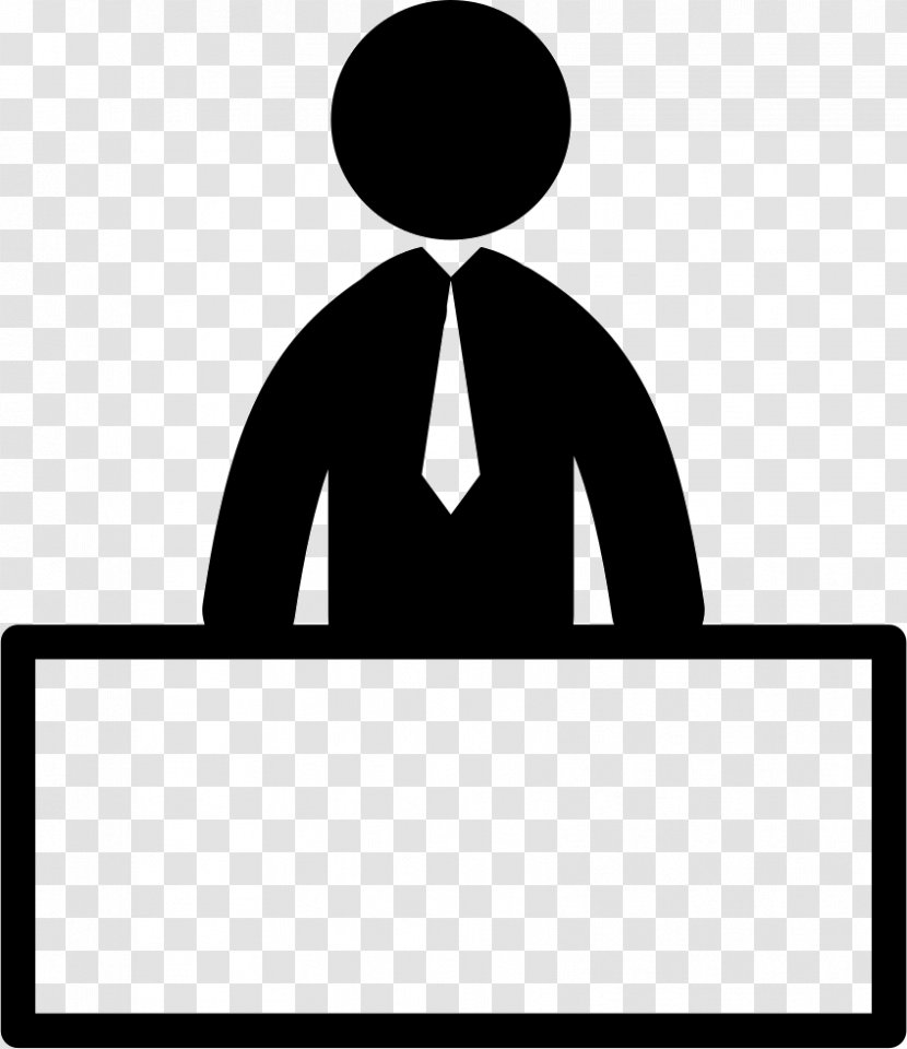 Computer Icons Businessperson Board Of Directors - Black And White - Valentine's Day Publicity Transparent PNG