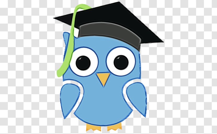 Graduation Cartoon - Google For Education - Bird Of Prey Headgear Transparent PNG