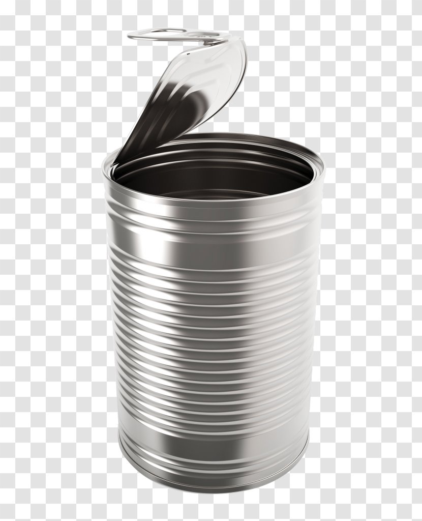 Tin Can Stock Photography Photo Beverage - Royaltyfree - Lid Transparent PNG