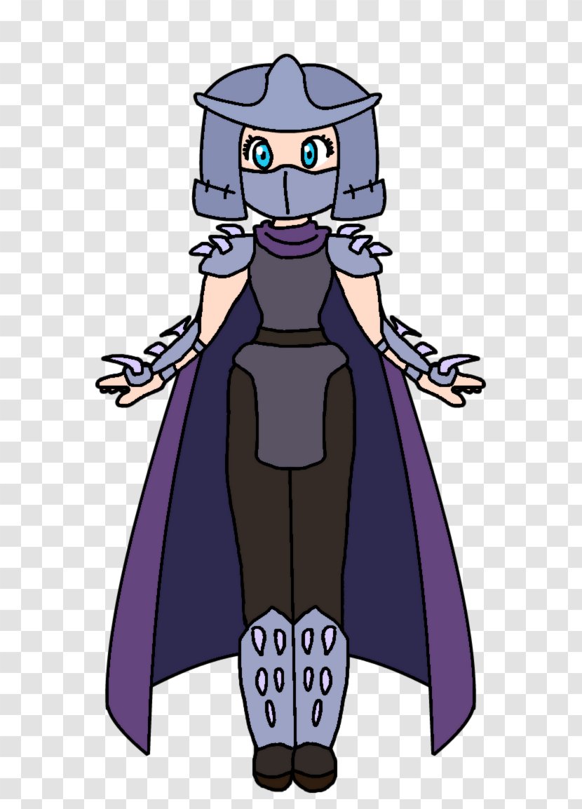 Costume Character Fiction Clip Art - Purple - Tmnt Shredder Transparent PNG