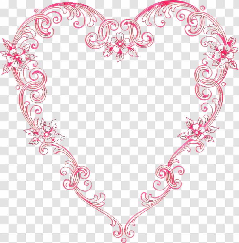 Visual Arts Heart Pink M Pattern Valentine's Day - Art Transparent PNG