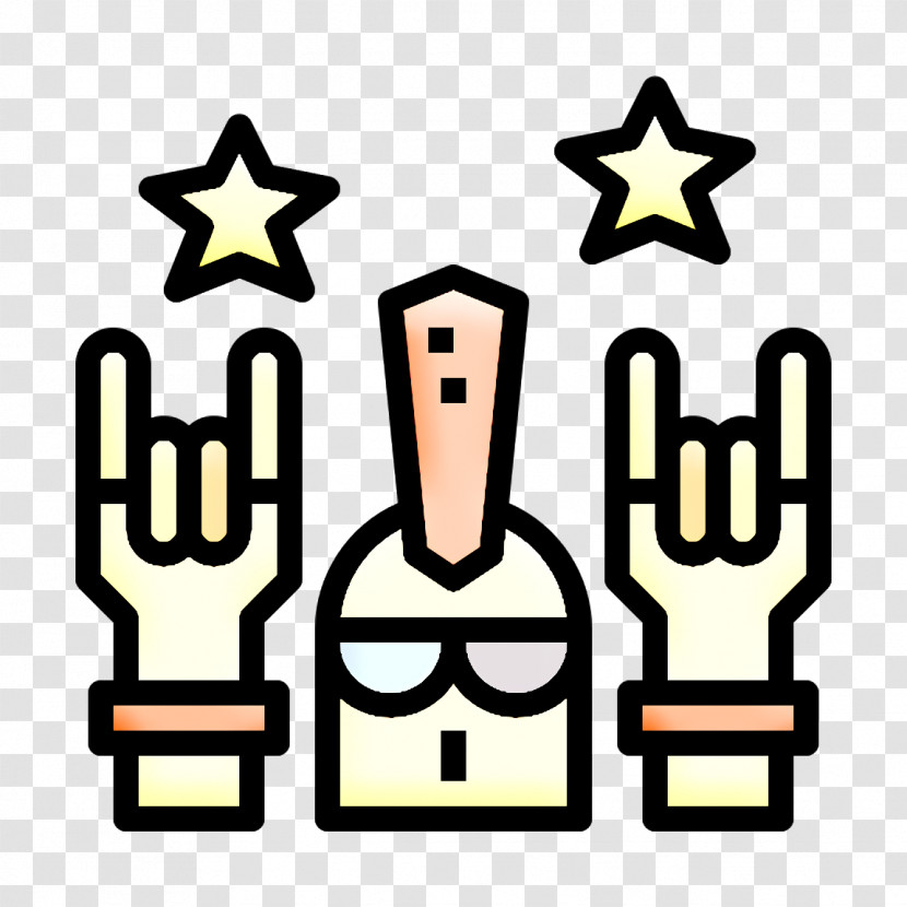 Punk Icon Punk Rock Icon Hands And Gestures Icon Transparent PNG