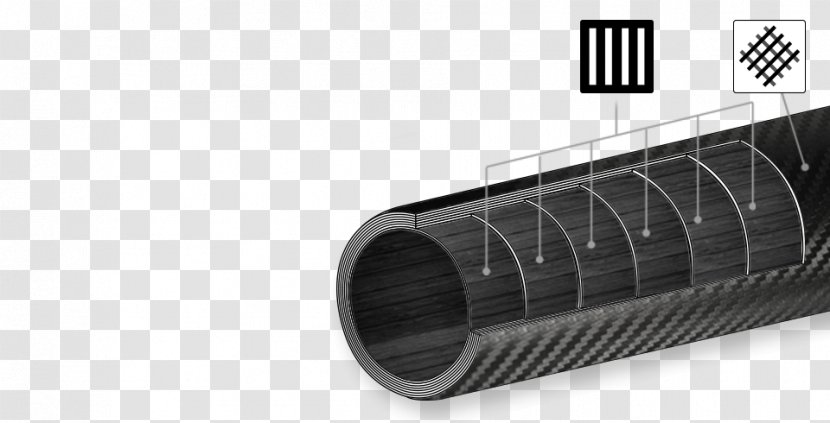 Carbon Fibers Tube Young's Modulus - Delamination Transparent PNG