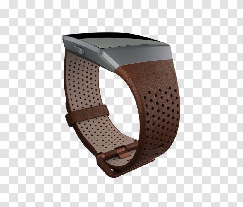 Fitbit Ionic Leather Band Surge Strap - Watch Accessory Transparent PNG