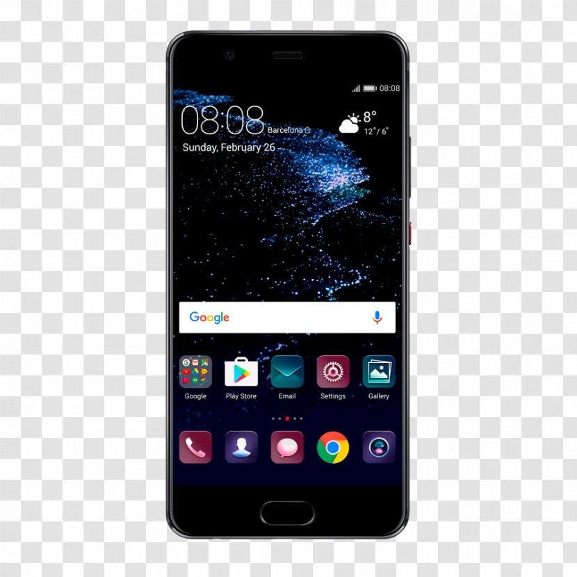 Huawei P10 Plus Dual 64GB 4G LTE Graphite Black (VKY-AL00) Unlocked (CN Version) Mate 10 华为 - Telephony - Smartphone Transparent PNG