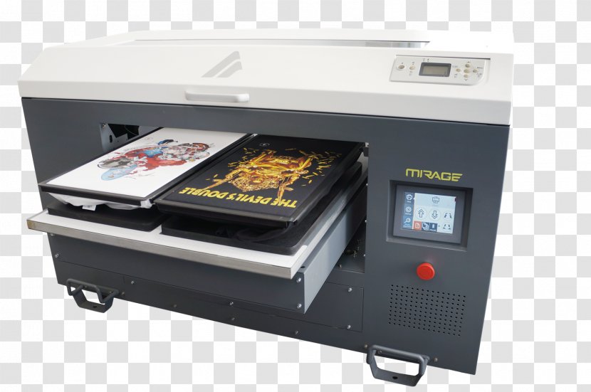Printer Textile Inkjet Printing Direct To Garment - Dots Per Inch Transparent PNG