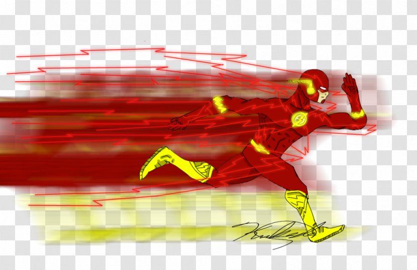 The Flash DeviantArt Drawing - Superhero - Runner Transparent PNG
