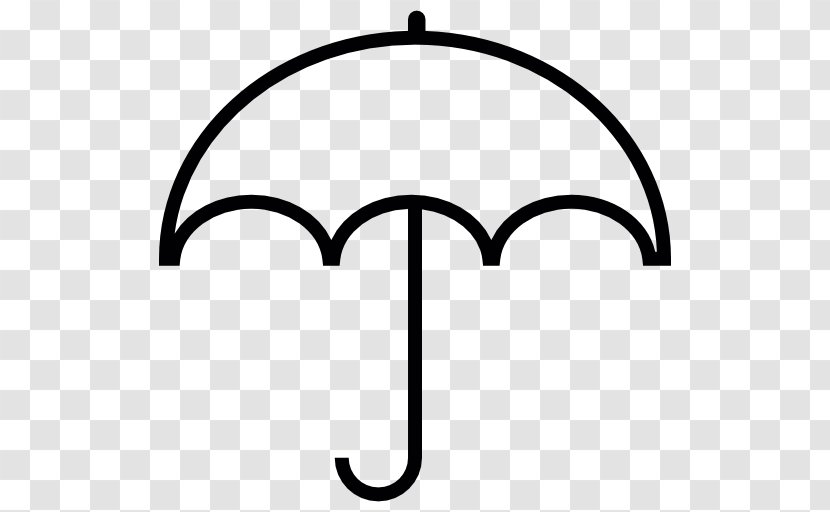 Symbol Umbrella - Monochrome Photography Transparent PNG