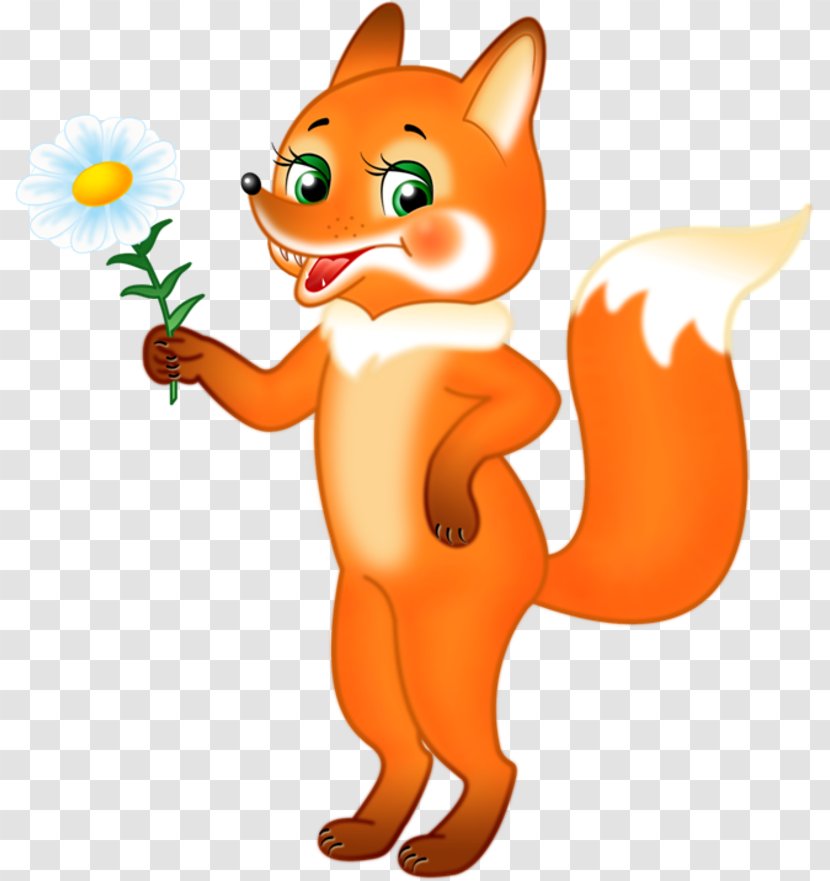 Red Fox Clip Art Sleepy Little - Whiskers Transparent PNG
