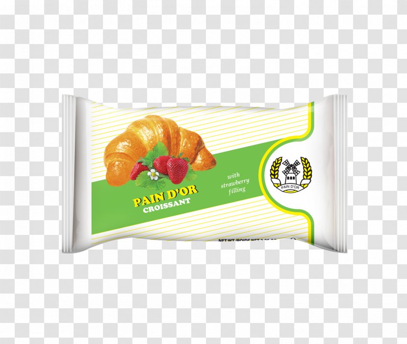 Food Flavor Rectangle - Croissant Transparent PNG