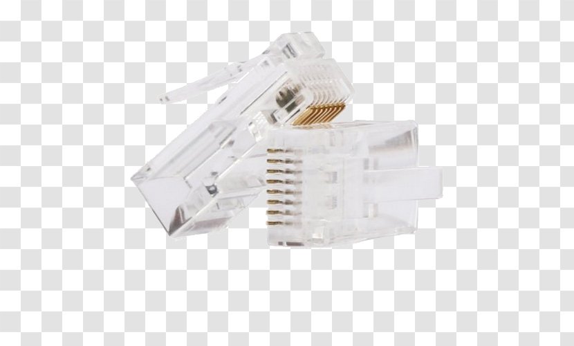 Electrical Connector Modular Category 5 Cable 8P8C Twisted Pair - Technology - Connectors Transparent PNG