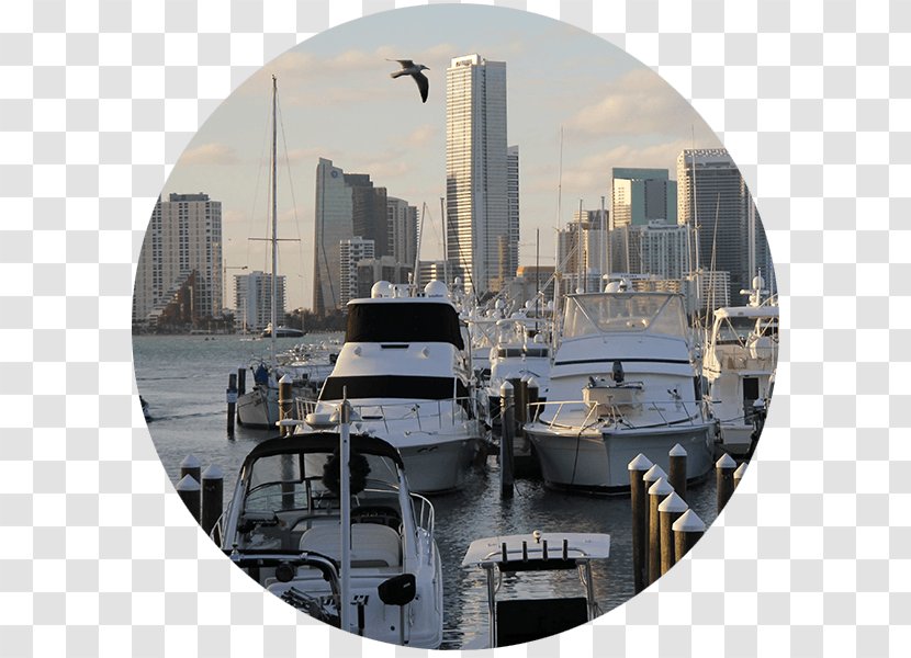 Mode Of Transport - City - Miami Skyline Transparent PNG