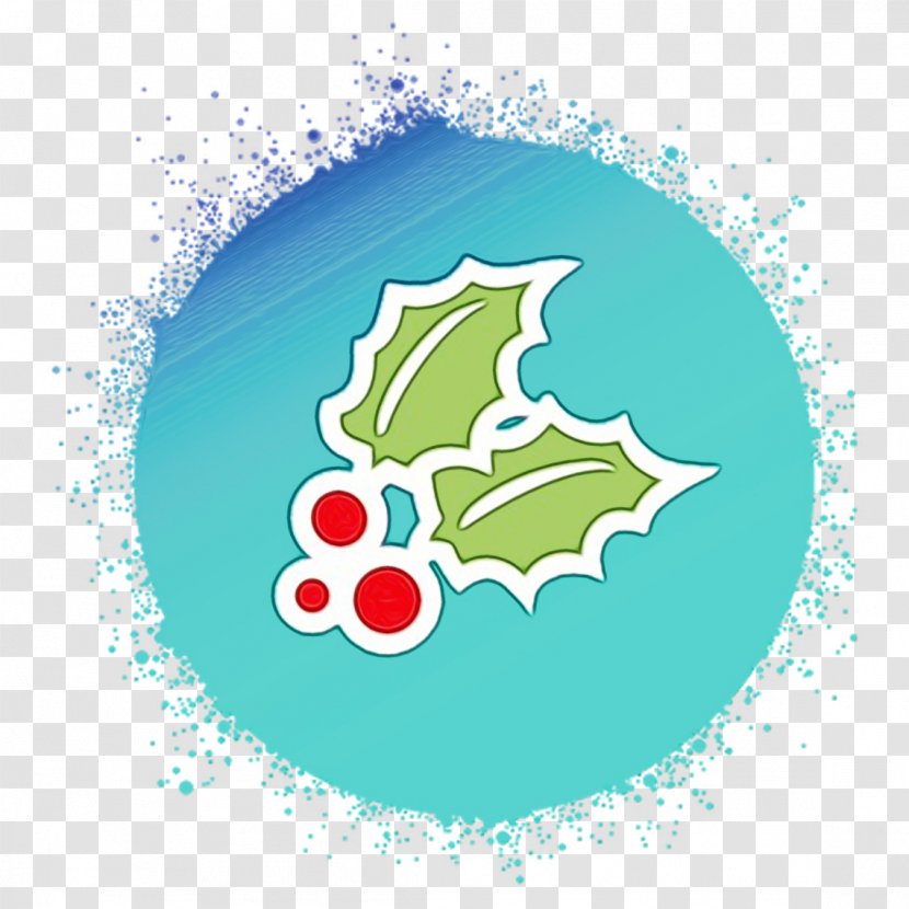 Holly - Watercolor - Label Plant Transparent PNG